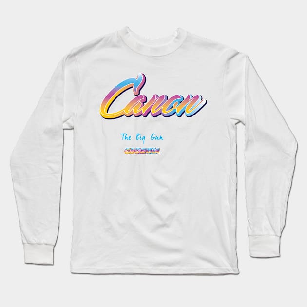 Canon Georgia Long Sleeve T-Shirt by BY TRENDING SYAIF